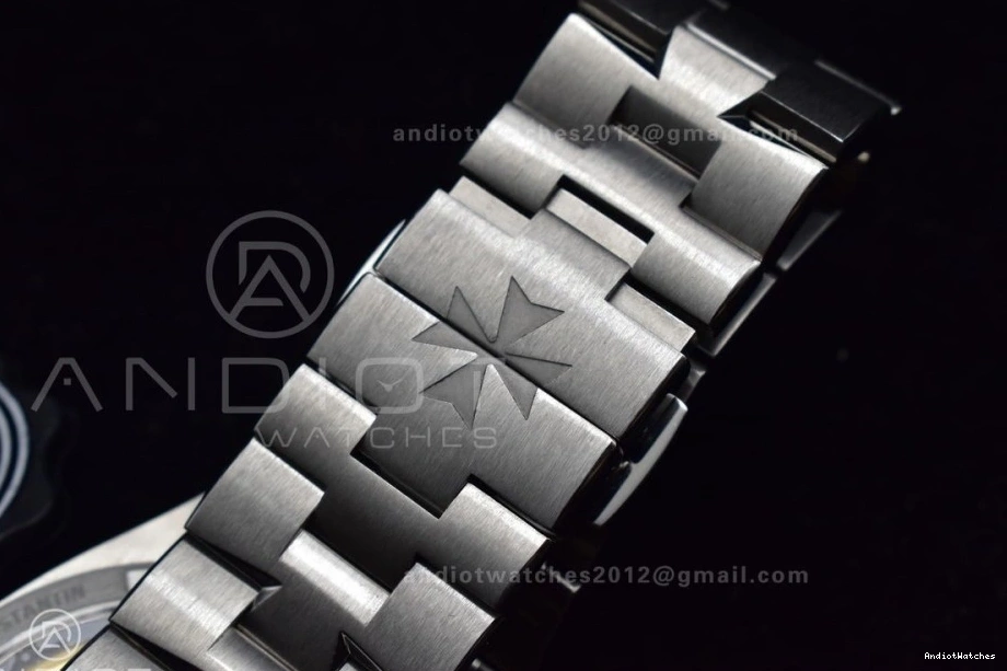 ZF Edition SS 1:1 A Best Bracelet Black Dial on 4500V SportInspired Overseas 926 SS 0727